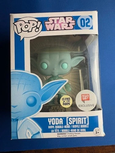 Funko Pop! Star Wars Yoda (Spirit) #02 GITD  Walgreens Exclusive