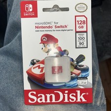 SanDisk Gaming 128GB Micro SD Micro Sdxc Memory Card - SDSQXAO-128G-GNCZN