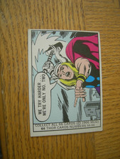 1966 Donruss Marvel Super Heroes Card #64 We try Harder LOOK NICE