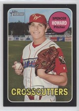 2018 Topps Heritage Minor League Edition Black 22/50 Spencer Howard #52 uk2