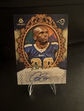 Panini 2025 Luminance Isaac Bruce Portrait Signatures Autograph Rams #PSI-10
