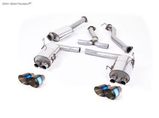 Milltek Sportauspuffanlage für Subaru WRX STi Stufenheck je 2x100mm TitanBurn