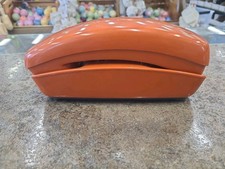 Western Electric Bell System Trimline Push-button Telephone In Burnt Orange