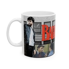 Baretta Mug, 11oz Ceramic Coffee Cup, Classic TV Show Gift, Retro