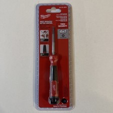 Milwaukee Multi-Bit Screwdriver 4-in-1 TORX Tamperproof 48-22-2931