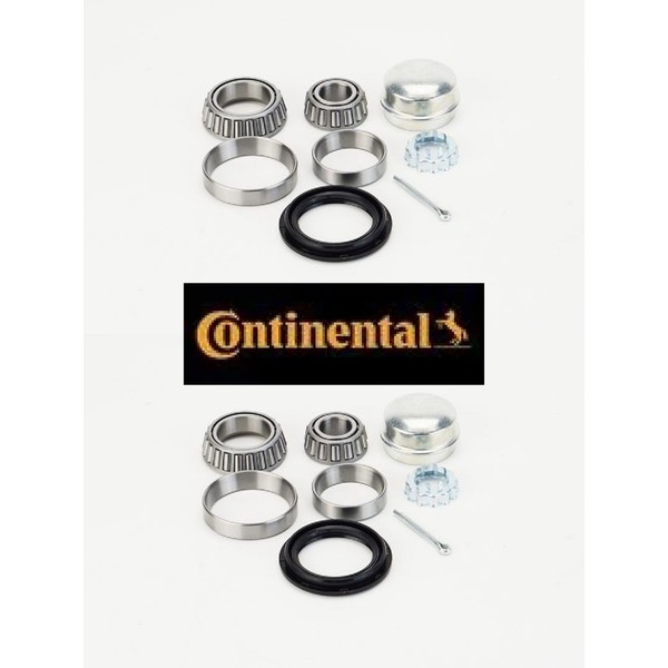 2X Radlagersatz Continental Ctam WBE1031 2 Radlager Satz Links Rechts-image