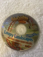Roller Coaster Tycoon LOOPY LANDSCAPES Classic RollerCoaster Expansion PC