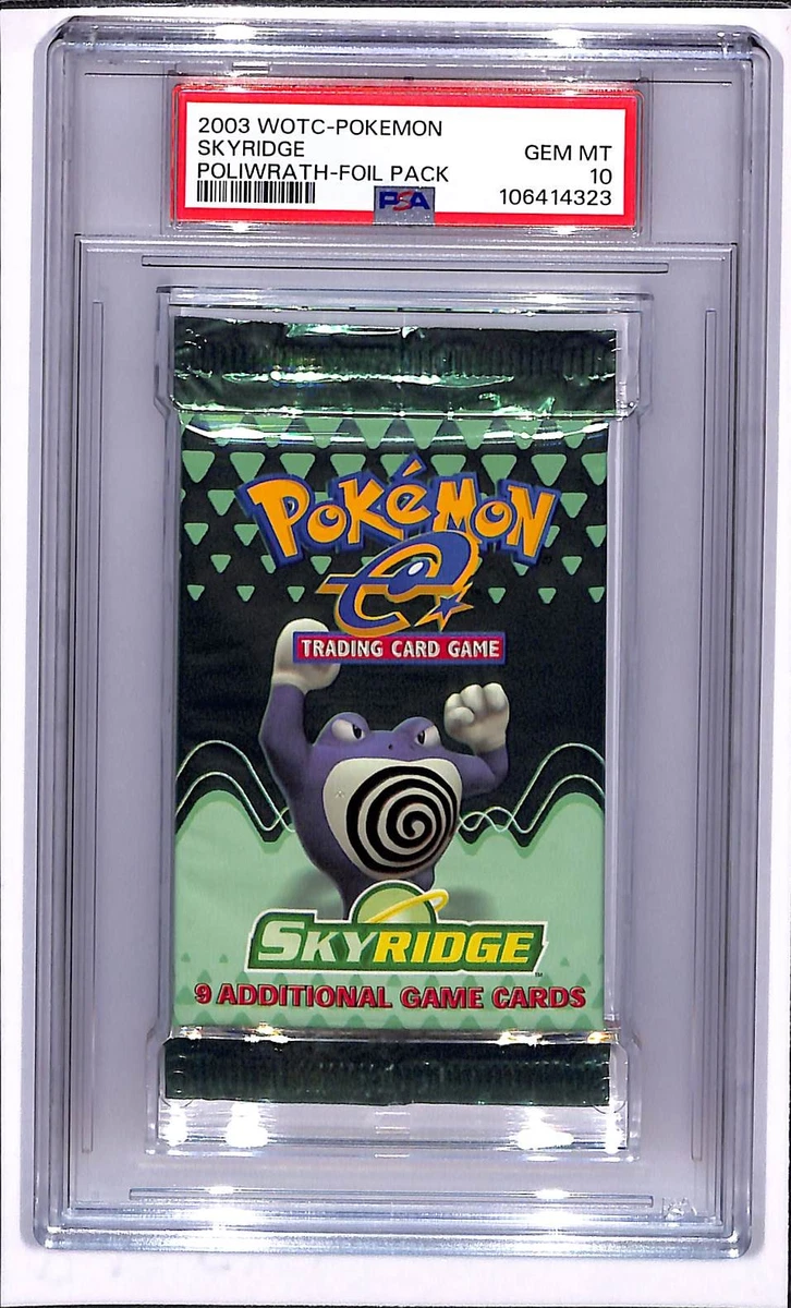 ポケモンカードゲーム Skyridge sealed pack Pokémon TCG Skyridge Sealed Collectible Card Game Packs in English