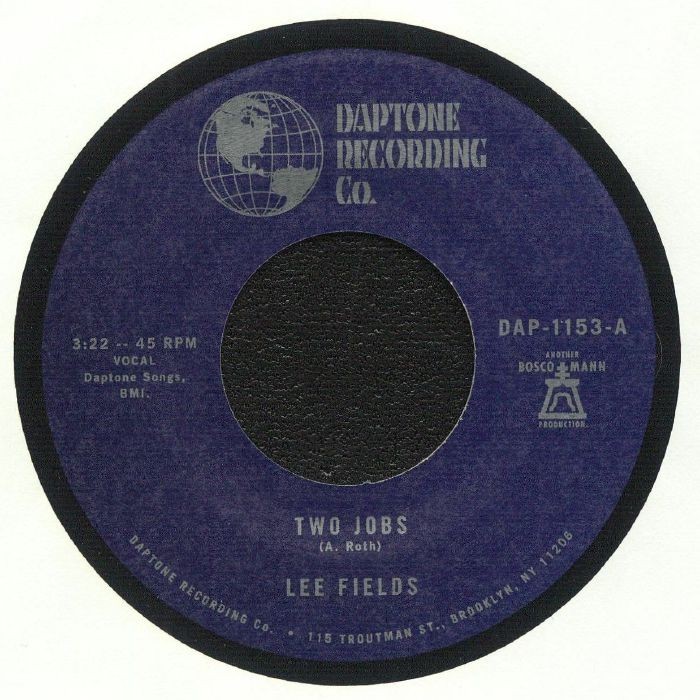 FIELDS, Lee - Two Jobs - Vinyl (7"")