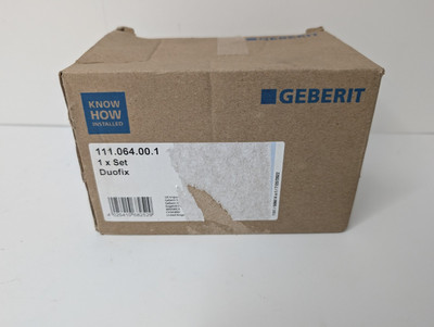 Geberit 111.064.00.1 Duofix Set Of Foot Fastener On Rear Wall (2 Pc.)