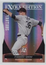 2011 Donruss Elite Extra Edition Prospects Aspirations Die-Cut Forrest Snow sh7