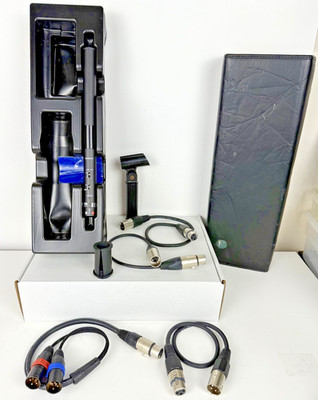 Sony ECM-680S M/S Stereo Shotgun Microphone with Case & Cables - Untested
