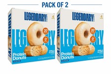 Legendary Foods - Protein Donuts Vanilla Glazed 9.2oz/4ct