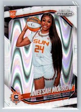 2025 Panini Prizm WNBA #146 Aneesah Morrow White Seismic Prizms Basketball