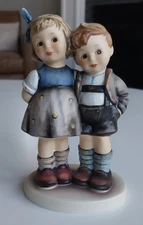 GOEBEL Hummel W. Germany "The Little Pair" TMK6 Exclusive Ed Porcelain Figurine
