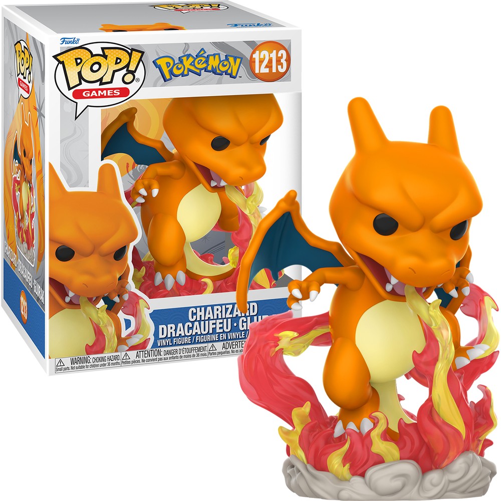 Funko POP! Pokémon Charizard Premium Vinyl Figure 1213 Collectible