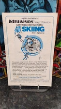 Vintage 1980 SKIING Intellivision System Game MATTEL Instruction Booklet *ONLY*