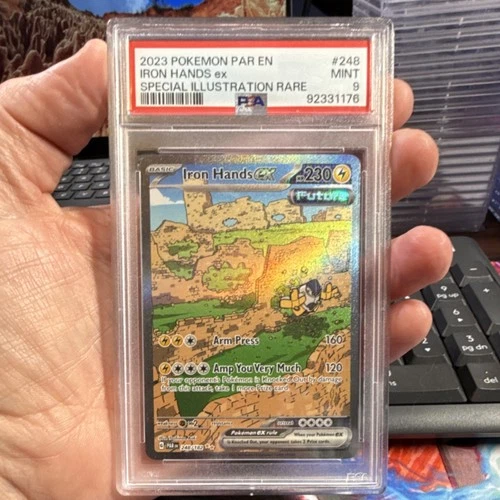 Iron Hands ex Paradox Rift 248/182 SIR Holo PSA 9 2023