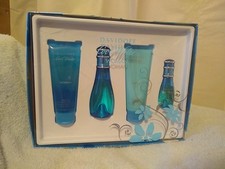 Davidoff Cool Water 1.7 EDT spray 2.5 lotion 2.5 gel 15ml edt Womens SET NIB
