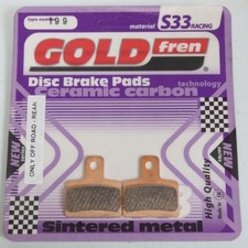 Plaquette de frein Gold Fren pour Moto Scorpa 250 Twenty 2T 2015 ARD Neuf
