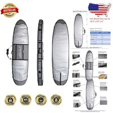 SUP Travel Bag 10'0" Foam Padded Paddleboard Cover Storage Case