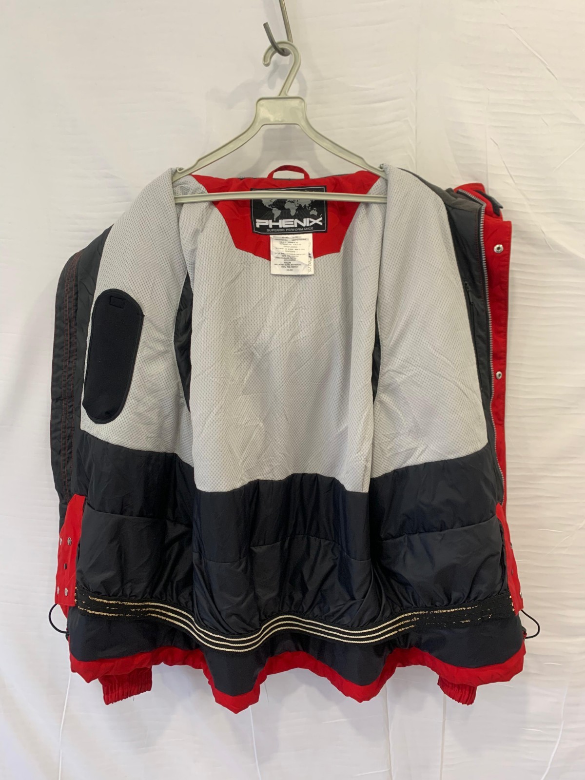 Phenix Superior Performance Ski Jacket  L Red Hoo… - image 14