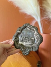 1890/1900 WMF German Made St Louis Souvenir Plate Petite Tray Silver Plated