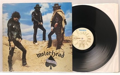 First UK pressing punk rock metal lp MOTORHEAD Ace of Spades 1980 Bronze 531 VG
