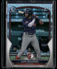2023 Bowman Chrome #BCP-151 Juan Benjamin Prospects Mojo Refractor