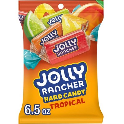 JOLLY RANCHER Tropical Fruit Flavored Hard 6.5 Ounce (Pack of 1), Assortment 