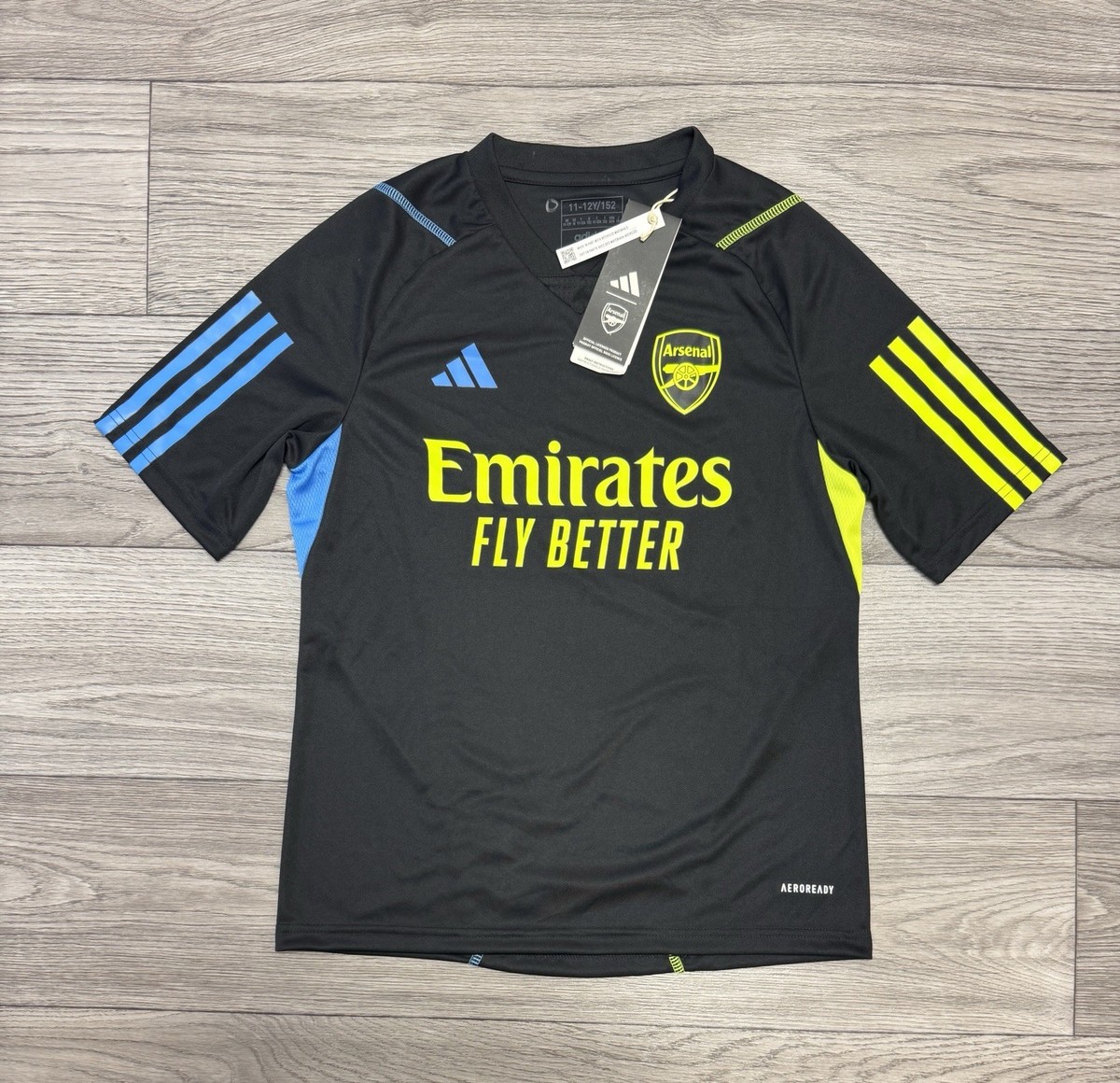 Arsenal 2023 2024 Tiro 23 Training Jersey Shirt Adidas Sz Boys 11