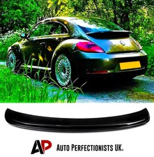 For VW Beetle A5 Gloss Black Rear Boot Mid Level Spoiler Wing Body Kit 2013-2018