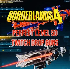 Borderlands 4 Stream Drops Forsaken Chaos Midnight Defiance XBOX PS5 PC SWITCH