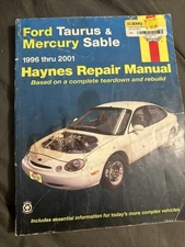 Haynes Repair Manual Ford Taurus and Mercury Sable, 1996-2001 # 36075