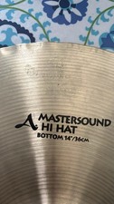 A Zildjian Mastersound Hihat Top and Bottom Set