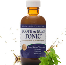 Dental Herb Company Tooth  Gums Tonic Mouth Wash - Travel Size   2 Oz. 