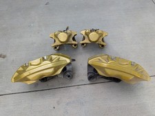 95-00 Lexus Gs300 Gs400 4 Piston Big Brake Caliper Full Set 4pc Gold 95-00 Lexus Gs300 Gs400 4 Piston Big Brake Caliper Full Set 4pc Gold