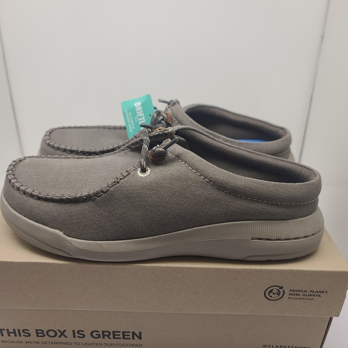 靴 Clarks SAFI Clarks Leather Casual Sneakers with Zipper - Nalle Lace