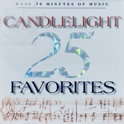 Vintage New Candlelight 25 Favorites  CD Sealed 1996 Joplin The Entertainer More