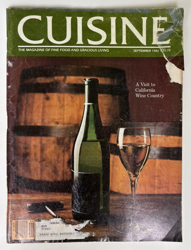 Vintage CUISINE Magazin Lot 13 Fine Food & Creative Living 1979, 1981 - 1984 - Bild 16 von 22