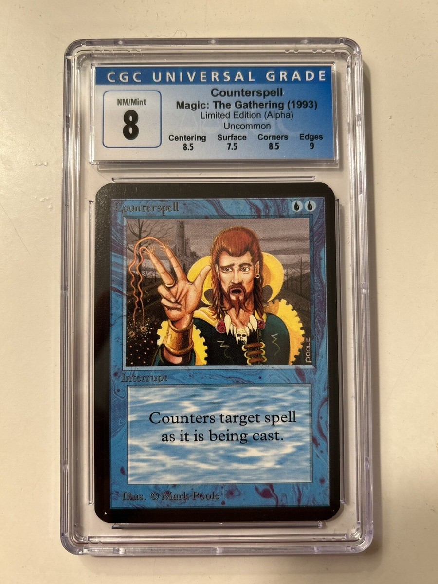 1993 Limited Edition - ALPHA Counterspell Uncommon Magic: The