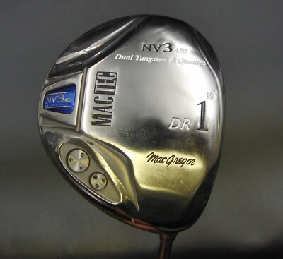 Mactec 420NV3 Dual Tungsten & Quadra 10° Driver Regular Graphitschaft Royal Grip
