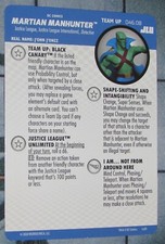 TEAM UP MARTIAN MANHUNTER 046.08 BLACK CANARY Justice League Unlimited HeroClix