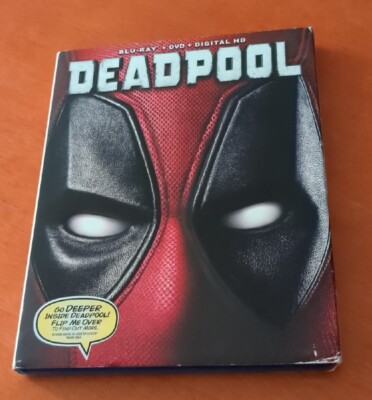 Deadpool Blu-ray Ryan Reynolds Morena Baccarin Ed Skrein T.J. Miller Gina Carano