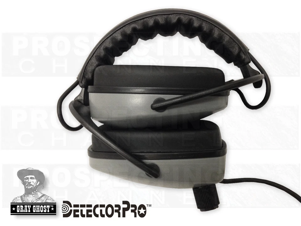 Gray Ghost Original Metal Detector Headphones 1/4" Jack DetectorPro 150 OHMS new - Image 3 of 3