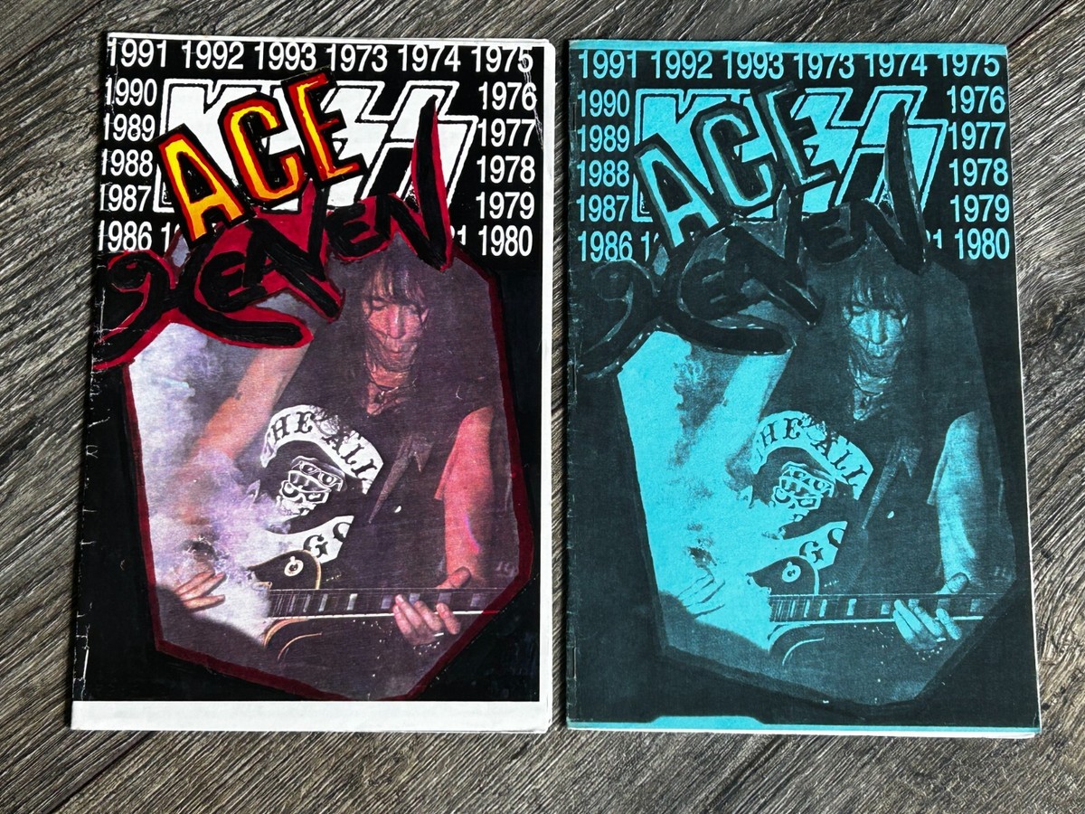 KISS Fanzine Magazine Ace Frehley Solo ACE HEAVEN March 1993 Lot