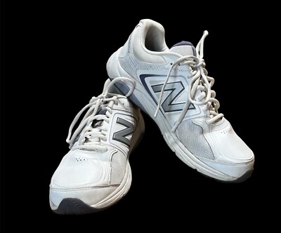 NEW BALANCE 847V3 WOMENS SZ 12 WALKING SHOES SNEAKERS WHITE GRAY