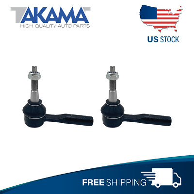 2 pcs Front Outer Tie Rod Ends  for CHEVY EQUINOX, ENVISION, GMC TERRAIN