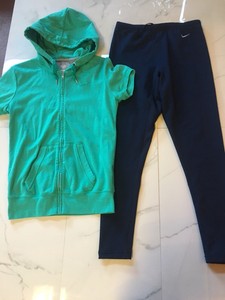 womens green nike tracksuit
