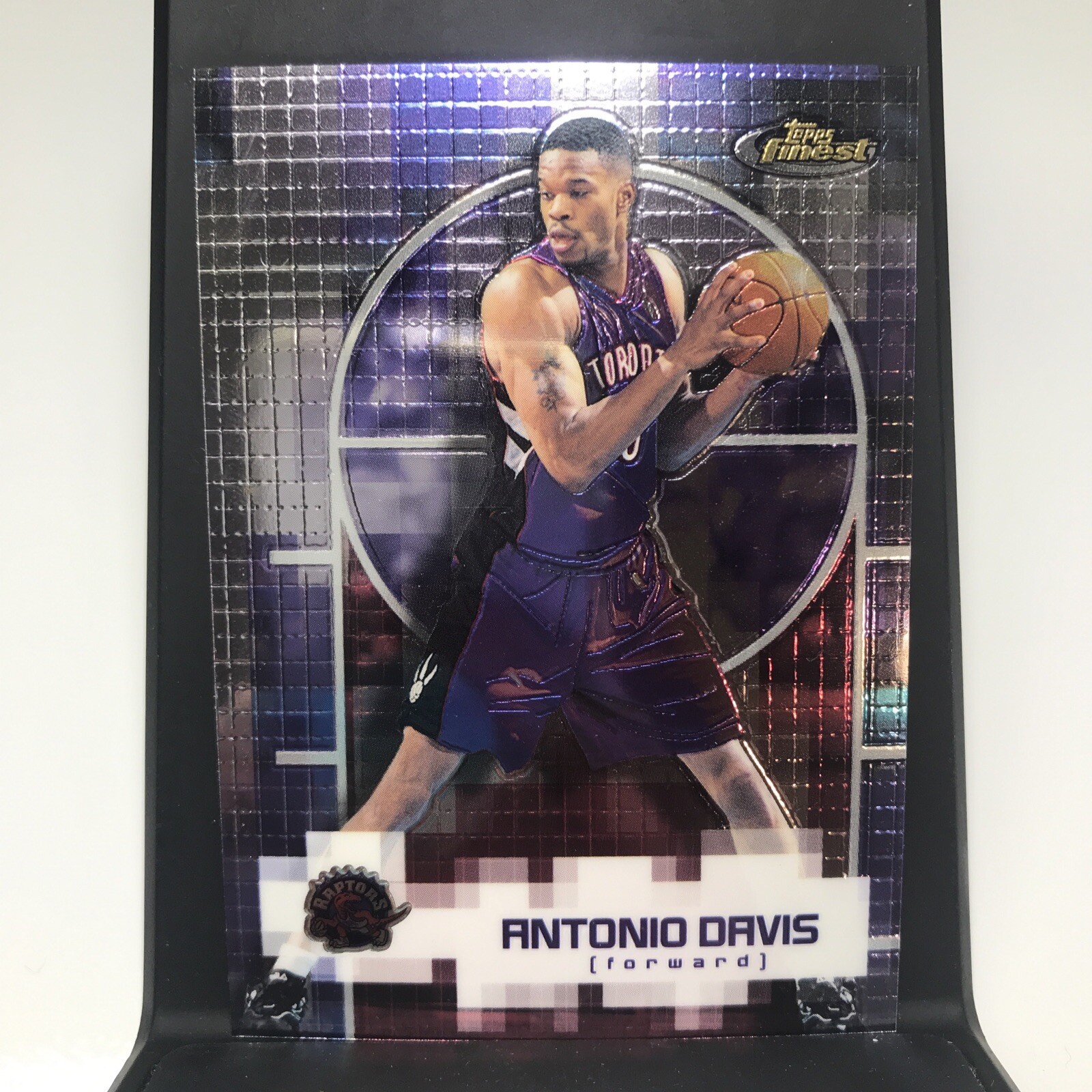 2000-01 Finest Basketball #35 Antonio Davis RAPTORS 